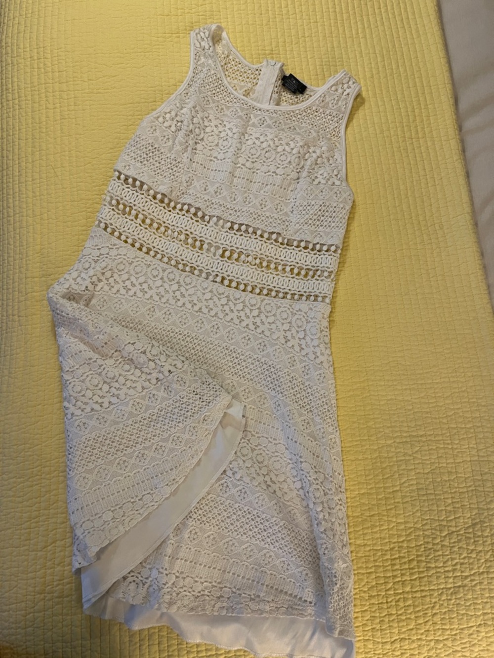 Rue21 White Lace Mini Dress